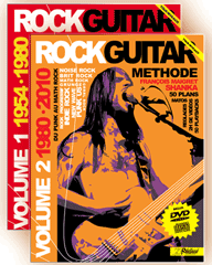 Pack Promo ROCK GUITAR volume 1 et 2 avec CD et DVD